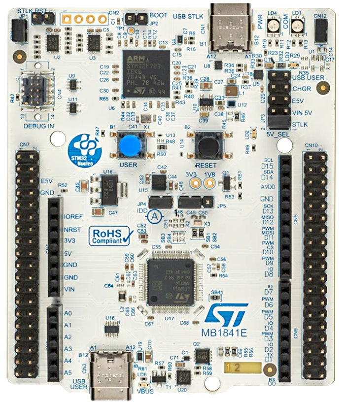 ロケーション回路 - STMicroelectronics STM32U3 MCU搭載NUCLEO-U385RG-Q開発ボード